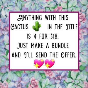 🌵 4 Items With a 🌵 Only $18